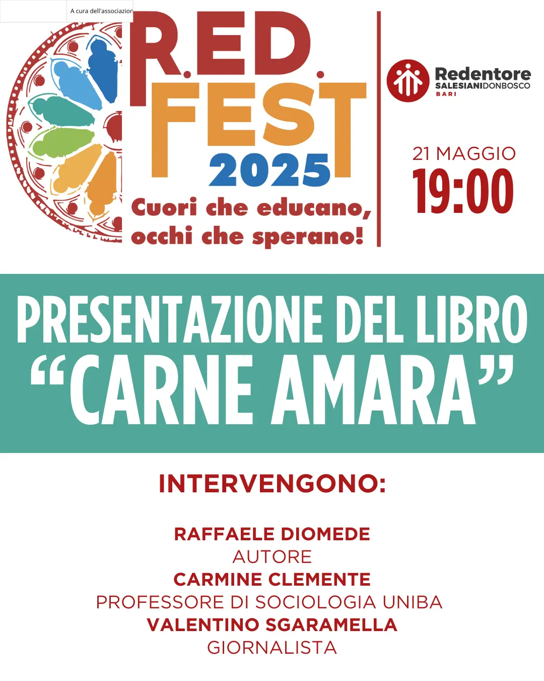 📖 Presentazione del libro “Carne Amara”